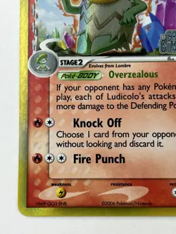 Ludicolo 6/100 Delta Species Crystal Guardians Reverse Holo Pokemon Card - Image 5