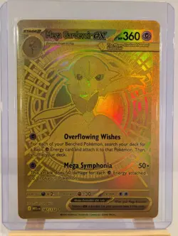 Custom Fan Art Mega Gardevoir EX High Quality Custom Card Foil Finish - Image 3