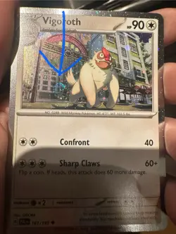 Swirl on Slakoth 160 & Vigoroth 161 - Slaking 162 Promo - Pokemon Cards - Image 1