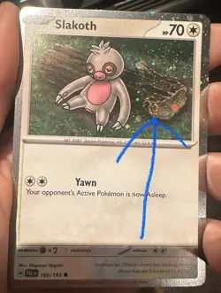 Swirl on Slakoth 160 & Vigoroth 161 - Slaking 162 Promo - Pokemon Cards - Image 2