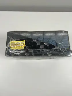 Dragon Shield Matte Black Sleeves - Standard Size - 10 Pack Display Case - Image 2