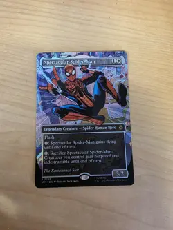 MTG: Marvel's Spider-Man Foil: Spectacular Spider-Man 0239 - Textured - Image 1