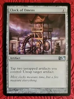 MTG Clock of Omens x1 NM ~M13 (Magic the Gathering)*Free Shipping* - Image 1