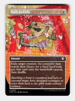 MTG: Path to Exile (Borderless) | Commander Masters 626 NM - Image 1