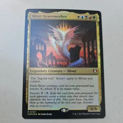 1x FOIL SLIVER GRAVEMOTHER - Commander - MTG - Magic the Gathering - Image 1