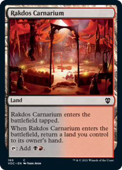 Rakdos Carnarium - Commander: Innistrad: Crimson Vow #180 MTG Magic The Gatherin - Image 1