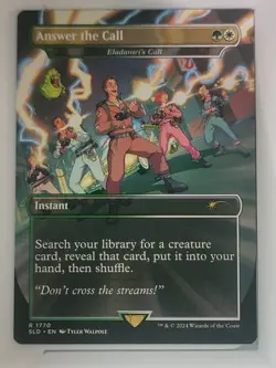 MTG - Answer the Call - SLD 1770 - Secret Lair Ghostbusters - Rare - Image 1