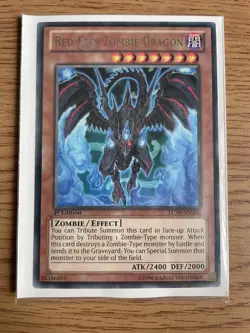 Yu-gi-oh Red Eyes Zombie Dragon LCJW-EN206 NM Card - Image 4
