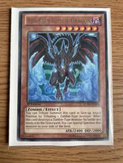 Yu-gi-oh Red Eyes Zombie Dragon LCJW-EN206 NM Card - Image 5