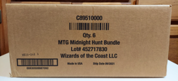 Magic The Gathering Innistrad Midnight Hunt Bundle Box Case (6x Bundle) - Image 1