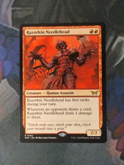 Razorkin Needlehead | 7% Off 2+ | Duskmourn | NM | MTG - Image 1