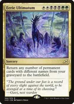 MTG Eerie Ultimatum Ikoria: Lair of Behemoths 184/274 Regular Rare - Image 1