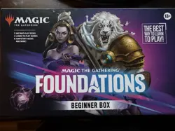 MTG Foundations Beginner Box - Unsealed Mint Condition, Learn to Play Set - Image 1