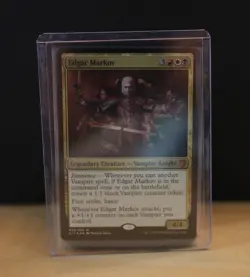 Edgar Markov - MTG Commander 2017 Foil (Near Mint Condition) - Image 1