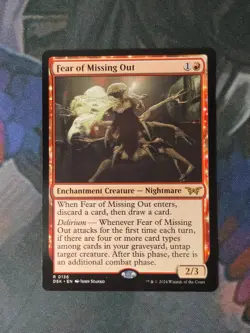 Fear of Missing Out | 7% Off 2+ | Duskmourn | NM | MTG - Image 1