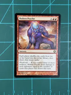 MTG Molten Psyche Scars of Mirrodin Regular - Image 1