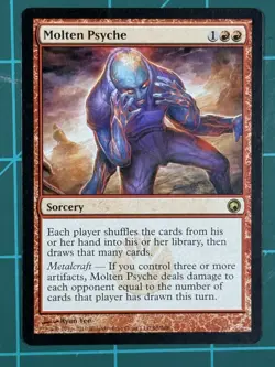 MTG Molten Psyche Scars of Mirrodin Regular - Image 2