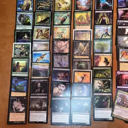 Whole COMMANDER Magic Deck MTG - VAMPIRES Mires Forests Green Black Swamps Rares - Image 3