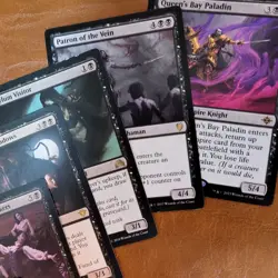 Whole COMMANDER Magic Deck MTG - VAMPIRES Mires Forests Green Black Swamps Rares - Image 4