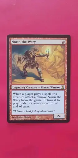 NORIN THE WARY Time Spiral MTG Magic the Gathering Returns Free Shipping English - Image 1