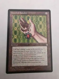 MTG Magic The Gathering Jeweled Amulet Ice Age Regular - Image 1