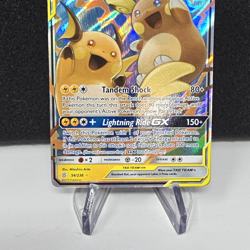 Pokemon TCG Raichu Alolan Raichu Tag Team GX Holo Unified Minds 54/236 - Image 2