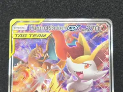 Pokemon Charizard & Braixen GX Tag Team Promo Holo Sun & Moon SM230 - Image 2