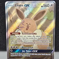 Pokemon Eevee GX SM233 Black Star Promo Alt Art - Image 3