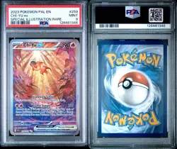 2023 Paldea Evolved Chi-Yu 259/193 Pokemon TCG Card PSA 9 Mint - Image 3