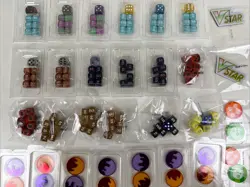Pokemon TCG Lot Of 24 Sets Dice Damage Condition Marker V Star New In Package - Image 3