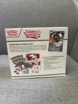 Pokemon White Flare ETB Regular Elite Trainer Box SEALED BRAND NEW - Image 4