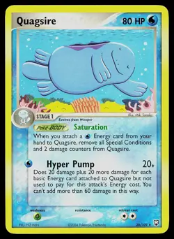 Pokemon Card - Quagsire Team Rocket Returns Rare 26/109 Non Holo - Image 1