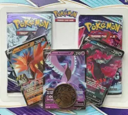 10) Sealed Box Case Chilling Reign Pokemon Center Comp Error Legendary Bird Trio - Image 1