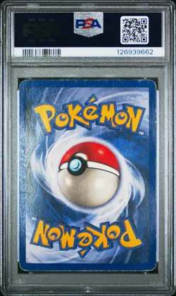 1999 POKEMON BASE SET UNLIMITED #4 CHARIZARD-HOLO PSA 1 - Image 2