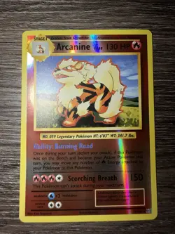 XY Evolutions Arcanine 18/108 NM Reverse Holo 2016 Pokemon STELLAR NEAR MINT NM - Image 1