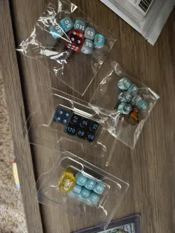 Set Of 4 Pokemon Dice. BRAND NEW SEALED - Image 1