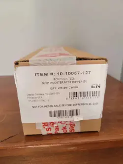 Pokemon TCG Mega Evolution 6 BOX ENHANCED BOOSTER BOX CASE Sealed IN HAND - Image 1