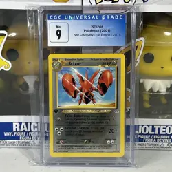 2001 Pokemon Neo Discovery Scizor 1st Ed CGC 9 29/75 - Image 1