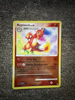 REPTINCEL REVERSE - POKEMON 46/132 DIAMANT ET PERLE MERVEILLES SECRETES FR - Image 1