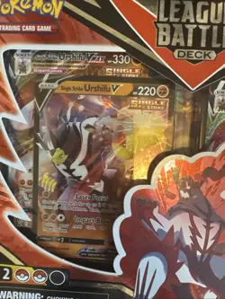 Pokemon League Battle Decks Rapid Strike And Single Strike Urshifu VMAX Set Of 2 - Image 4