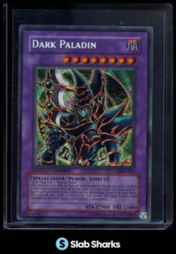 2003 YU-GI-OH! DUEL MASTER'S GUIDE PROMO #DMG-001 DARK PALADIN SECRET RARE - Image 1