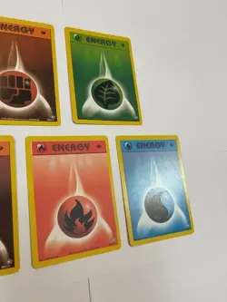 First Edition Pokemon TCG Energy Lot Set Of 5 WOTC LP/NM Neo Genesis - Image 3