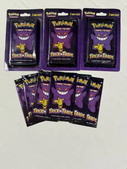 Pokemon TCG Trick Or Trade Blister Packs& 6 Mini Booster Packs! - Image 1