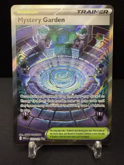 Mystery Garden 172/132 Full Art Ultra Rare Mega Evolution Pokemon TCG NM Single - Image 1