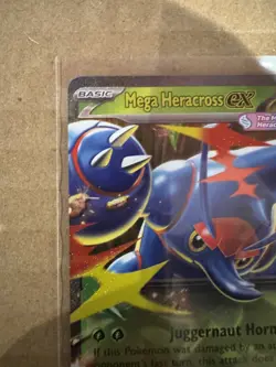 Mega Heracross EX 004/094 Double Rare - Phantasmal Flames Prerelease-Pokemon TCG - Image 2
