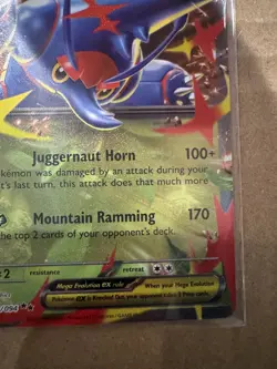 Mega Heracross EX 004/094 Double Rare - Phantasmal Flames Prerelease-Pokemon TCG - Image 5