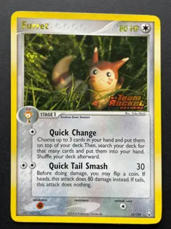 Pokemon Furret EX Team Rocket Returns Stamped Reverse Holo 22/109 2004 - Image 1
