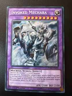 Invoked Mechaba FUEN-EN032 Secret Rare 1st Edition Near Mint Yugioh - Image 1
