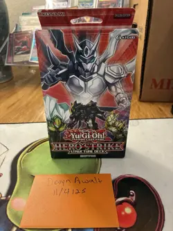 2015 YUGIOH [1st Edtion] HERO STRIKE STRUCTURE DECK FACTORY SEALED NEW - Image 1