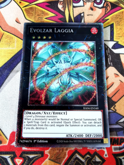 Evolzar Laggia ra04-en160 (NEW) Platinum-Secret Yu-Gi-Oh - Image 1